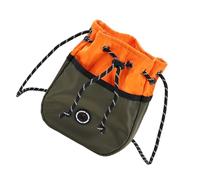 Générique Dog Treat Shoulder Bag, Pet Training Pouch with Adjustable Strap, Large Capacity Walking Jogging Accessory for Puppy Treats Poop Bags Outdoor Travel Daily Dog Owner Essentials 21x15x4cm
