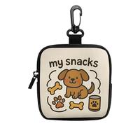 Générique Dog Walking Bag - 4.72 inch Dog Treat Pouch | PVC Pet Snack Storage - 27 g Portable Hands Free Backpack for Outdoor Walks Hiking Travel Puppy Food Storage and Treat Organization