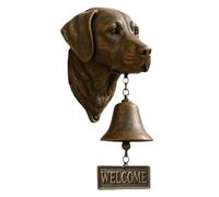 Générique Dog Welcome Doorbells - Rustic Vintage Wall Mounted Door Chime