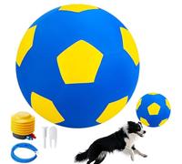 Générique Dogs Herding Ball - Large Durable Exercise Toy, Heavy Duty Push Training Ball for Outdoor Play, Dog Herding Instinct Enrichment Toy for Yard Park Training Active Dogs Fitness