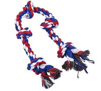 Générique Dogs Rope Toys, Puppy Chewing Teething Toys, 35.43x1.97x1.97 inches Adorable Interactive Heavy Duty Dog Rope, Indestructible Chew Toy for Teeth Cleaning, Boredom Relief