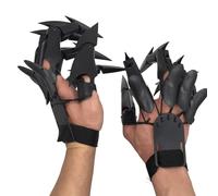 Générique Doigts Longs Articulés - Griffes De Doigt De Main D'Halloween - Tricky Fingers Pour Halloween Party Cosplay Accessoires De Déguisement Accessoires De Jeu De Rôle Effrayants