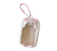 Générique Doll Cases for Display, Collectible Display Box, Dustproof Hangable Storage Bag, Clear and Lightweight Design, for Baby Toys Keychains Travel Backpack Birthday Use, 4.13x7.28 inches