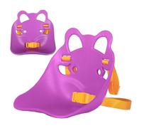 Générique Doll Cycle Seat - Cute Silicone Doll Seat for Girls Bicycle | Dòll Carrier with Strap for Scooter | Kids' Dòll Bike Frame, Fun Decorative Attachment, Foldable Imaginative Play Gift