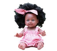 Générique Doll de Simulation - Black African Doll | de Simulation | s de Renaissance Noire Africaine réaliste | des s Douces Qui Ont l'air réelle, Lavable, Jeu de rôle pour Les et Les