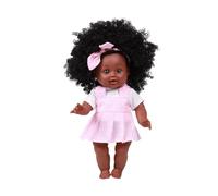 Générique Doll de Simulation - Black African Doll | de Simulation | s de Renaissance Noire Africaine réaliste | des s Douces Qui Ont l'air réelle, Lavable, Jeu de rôle pour Les et Les