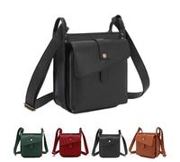 Générique Dollver, Dollver Crossbody Purse, Messenger Shoulder Bag, Dollver Unique Design Crossbody Leather Bag for Women (Black)