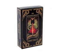 Générique Donjons Dragons Tarot,Dungeons Dragons Tarot,Tarot Card,Funny Game,Jouets de voyance