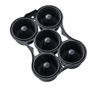 Générique Donut Molds for Baking, Air Fryer Silicone Pans 8.27 x 6.3 x 2.36 inches, Non-Stick Molds Cupcakes, Muffins, Brownies, Pastries, Baking Supplies for Birthday, Christmas, Halloween