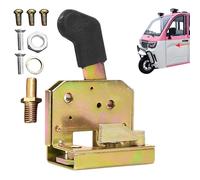 Générique Door Lock for Tractor, Metal Door Handle Latch Locks Kit, Heavy-Duty Replacement Parts Agricultural Vehicle Electric Tricycle, Secure Cab Doors Safety Locking System Repair and Maintenance