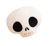 Générique D'os d'horreur en Peluche - Skull Plushs Halloween Dolls - Halloweens Toy | Accent Décor De Chambre Gothique Mignon Effrayant, Décoration De Crânes Effrayants avec Design De Cicatrice