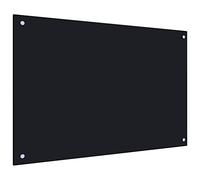 Générique Dosseret de Cuisine Noir 90x60 cm Verre trempé,Maison & Jardin,Arts de la Table & Arts culinaires,Ustensiles & Accessoires de Cuisine,9.03 kg,Noir,249489