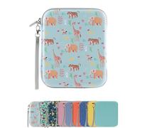 Générique Dossier Portable Souple avec Fermeture à glissière et 120 Poches Porte-Carte pour Cartes yoto Mini Cartes Audio Cartes pour Les Enfants conservant