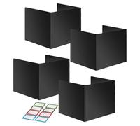 Générique Dossiers De pour Étudiants - 4 Séparateurs De pour Tests | Séparateurs De Bureau pour Étudiants, Dossiers De Faciles À Nettoyer pour Bureaux, Séparateur