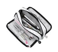 Générique Dot Oxford Pencil Case, Aesthetic Multi-Compartment Pen Pouch