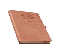 Générique Dot Planner - Pocket Daily Log Book, Fine Point Friendly Sheets with Hardbound Fabric Case Band, Quick Reference Index Tabs, Ideal for Goal Tracking Mindfulness Journaling Tasks