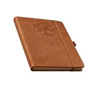 Générique Dot Planner - Pocket Daily Log Book, Fine Point Friendly Sheets with Hardbound Fabric Case Band, Quick Reference Index Tabs, Ideal for Goal Tracking Mindfulness Journaling Tasks