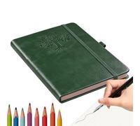 Générique Dot Planner - Pocket Daily Log Book, Fine Point Friendly Sheets with Hardbound Fabric Case Band, Quick Reference Index Tabs, Ideal for Goal Tracking Mindfulness Journaling Tasks