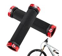 Générique Double Lock-onn Bicycle Handlebar Grips - Anti-Slip Hand Grips | Comfortable Handle Grips for Bicycles, E-Bikes, and Scooters