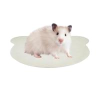 Générique Double-Sided Aluminum Cooling Plate for Small Animals - Rapid-Cooling Mat for Hamsters, Rabbits & Chinchillas | Easy-to-Clean Heatstroke Prevention Pet Pad