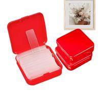 Générique Double Sided Tape For Walls - Strong Adhesive Mounting System 3 Box Set, Removable No Trace Sticky Strips, Multi Fixing Solution For Wood Paper Glass Poster Craft Scrapbook Use | Home Usage