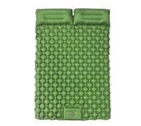 Générique Double Sleeping Pad, Inflatable Air Mattress for Two, Lightweight Backpacking Sleeping Mat with Built-in Pillow, Waterproof Travel Tent Mat, Compact Outdoor Camping Gear