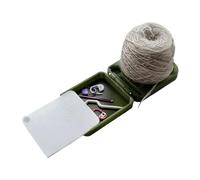 Générique Double Yarn Holder Box for Knitting,Beginners Rotating Foldable Double Yarn,Winder Spinner Box with Anti Slip Base,for Travel Home Craft Room Women Knitters Beginners Adults Mom