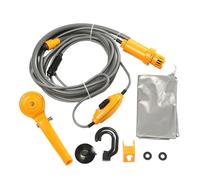Générique Douche extérieure Camping - Douches de Camping extérieures électriques 12 V,Douches de Camping portatives avec pommeau de Douche, équipement de, alimentées par Un -Cigare de Voiture
