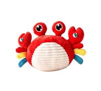 Générique Doudou Musical Interactif Éducative Apaisante en Peluche Douce | Musicaux pour Pour Dortoir Canapé Sofa Fête Anniversaire Fille Garçon Maison Pièce Vacances Crabe