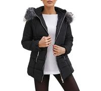 Générique Doudoune Femme Hiver Manteau Court Veste Femme Chic Et Elegant Sweat a Capuche Femme Manteau D'extérieur Imperméable