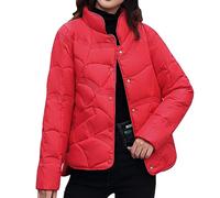 Générique Doudoune Femme Pas Cher Doudoune Matelassée Pliable Blouson Doudounes Legeres Courtes Mi Saison Hiver Longues Manches Doudoune Doux Confort Outdoor
