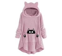 Générique Doudoune Legere Femme, Manteau Femme Hiver Grande Taille Mode Pluie ImperméAble Parka 2025 Manteau Cape Veste Polaire Sans Capuche Court éPais, Chaud, Confortable