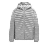 Générique Doudoune Matelassée Homme, Blouson Hiver Homme, Polyvalente Unisexe Doudone, Classique Doudoune Capuche Sport De Trekking Veste avec Fermeture Éclair pour Hiver en Plein Air