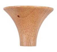 Générique Douille D'ampoule en Bois D'hévéa Style Vintage, Socle de Petite Trompette, Combinaison Flexible pour Lustres et Autres Occasions