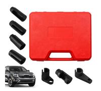 Générique Douille de Dépose - 7 Pièces en Acier Chrome-Vanadium Confort Ergonomique,Ensemble de Douilles pour Capteurs d'Oxygène - Pour Atelier Garage Et Inspection D'Équipements Industriels