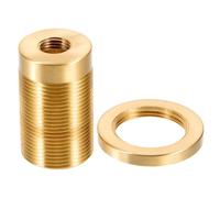 Générique Douille G9 en Cuivre Pur Support D’Ampoule Creux sans Noyau Pièce de Rechange pour Lampe Accessoire Luminaire Compatible Kit de Réparation pour Éclairage Intérieur