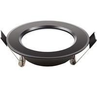 Générique Downlight noir Led intégré ménage salon projecteur trou rond lumière plafonnier couloir, Lustres modernes