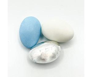 Générique - DRAGÉES AMANDES FINES 1KG BLEU BLANC ARGENT