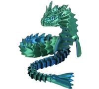 Générique Dragon articulé imprimé 3D - Toys Fidget Dragon Articulé | Joints rotatifs modèles pour Les Filles, Les Enfant, Amis, la Famille