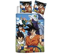 Générique Dragon Ball Super - Parure de lit 140x200cm - 100% Microfibre Cranberry