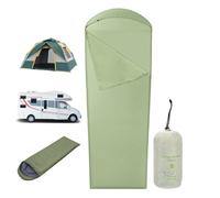 Générique Drap de Sac de Couchage Léger | Drap de Voyage Sac à Dormir | sous-Sac de Couchage Portable pour Randonnée Camping Plein Air | Festival Auberge Escalade Voyage Road Trip