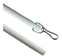 Générique Drapery Pull Rod - Invisible Curtain Wand Tool 44 Chars, Rods, Lightweight Smooth Control Handle Extension Easy Assist | Suitable for Home Hotel Office Living Room Bedroom Bathroom Shower