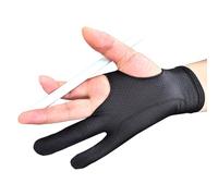 Générique Drawing Glove, Two-Finger Gloves Graphic Tablet, 2-Piece Left and Right Hand Breathable Artist Wraps, Smudge-Preventing Design for Sketching Digital Art Paper Drawing