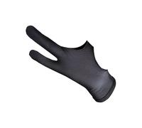 Générique Drawing Glove, Two-Finger Graphic Tablet Glove, 2 Pieces Artist Hand Wraps, Breathable Anti-Smudge Design for Sketching on Paper or Digital Pads, 8.19x3.35 Inches