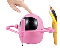 Générique Drawing Robot - Machine, 14x17cm Creative Device for Kids, Artistic Automaton with 100 Cards, Educational Tool, Interactive Unit for Classroom, Playroom and Birthday Party