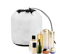 Générique Drawstring Bags, Small Waterproof Outdoor Makeup Pouch, 8.27x7.09x0.79 inches Multi Purpose Storage Bag for Travel, Gym, Beach, Camping, Baby Nursery, Business Trip, and Ski Vacations