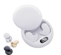 Générique Drift - Invisible Earbuds, Invisible Sleep Wireless Earphone, Vision Beam Drift - Invisible Earbuds, Light-Weight Noise Blocking, for Sleeping, Working, Hiking (White-1pcs)