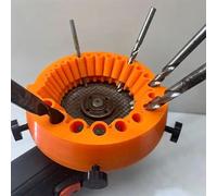 Générique Drill Bit Sharpener, Outil d'affûtage de forets, Affûteuse pour meuleuse,Affûteuse pour Acier Rapide pour forets 2-13mm