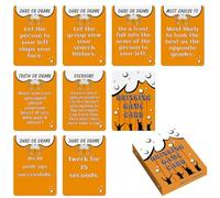 Générique Drinking Card, Game Nights, House Party Hilarious Prompts Compact Design Group Friendly Bold Challenges, Friendly Cards for Adults, Family, Parties 3.54x2.76x0.79 inches
