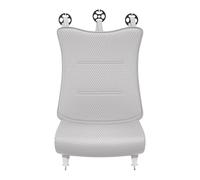 Générique Driver's Seat Leg Extension Cushion | Leather + Latex Cotton, Universal Fit | Integrated Leg Rest for Car Seat | Four-Season Comfort Pad for Most Vehicles, Red/White/Brown/Black/Orange